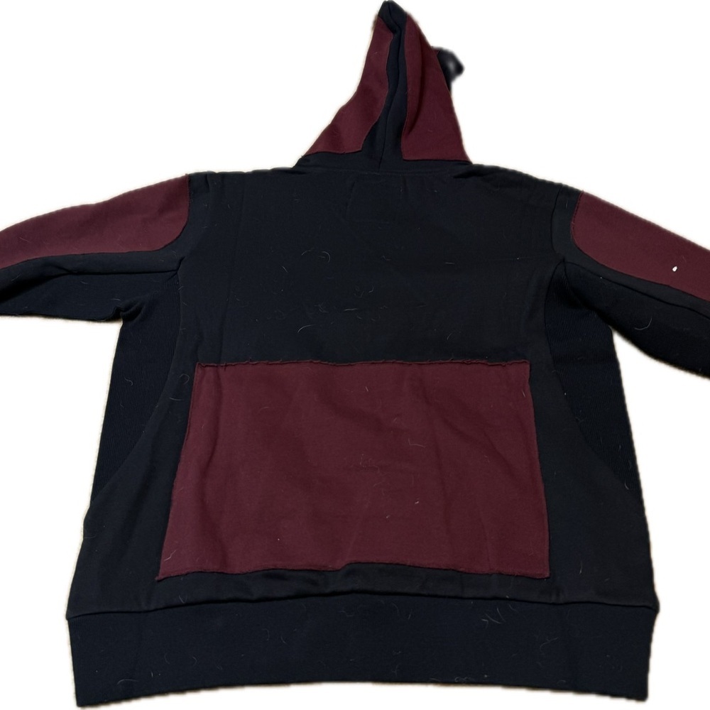 Round Two Burgundy And Black Hoodie — image 2 of 6